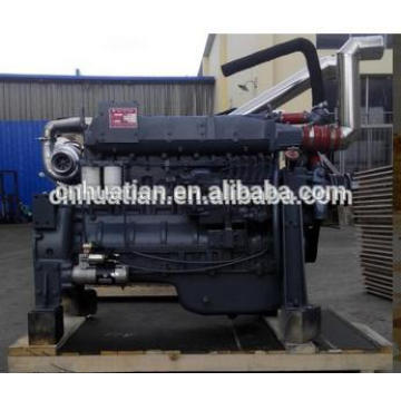 338KW / 460hp / 1800rpm Motor diesel diesel de arranque eléctrico refrigerado por agua